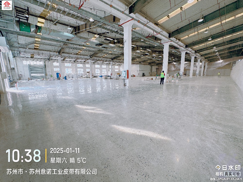 苏州某台资企业生产车间-固化地坪工程案例