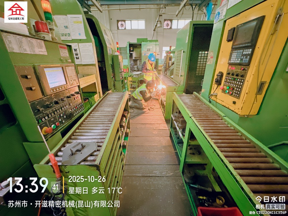 昆山某日资企业车间工作台制作案例